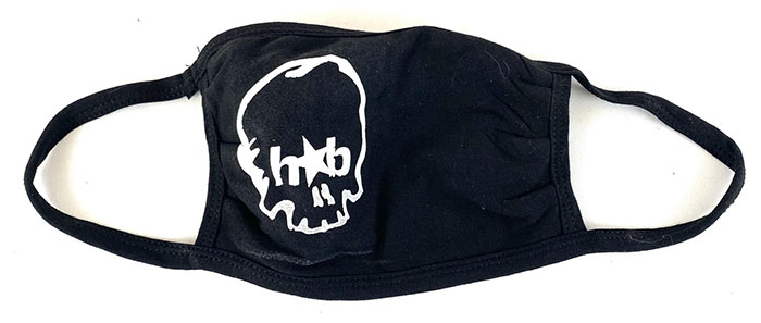Hoffman Bikes Face Mask Skull Black