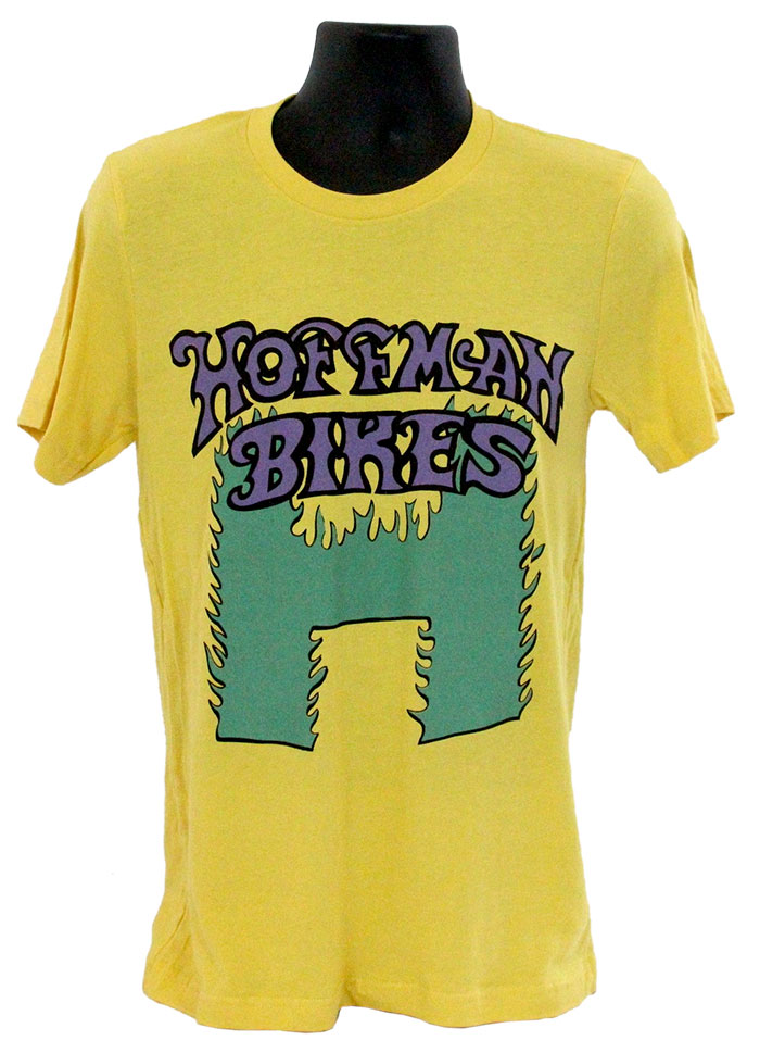 Hoffman Bikes Shirt Flaming H Yellow / Green