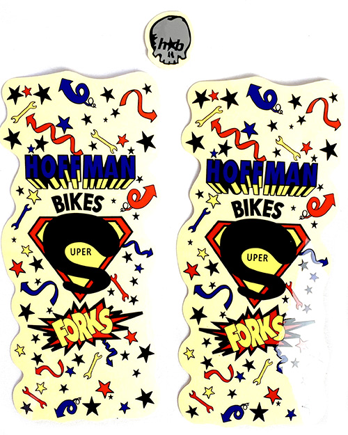 Hoffman Bikes Superfork Sticker Pack