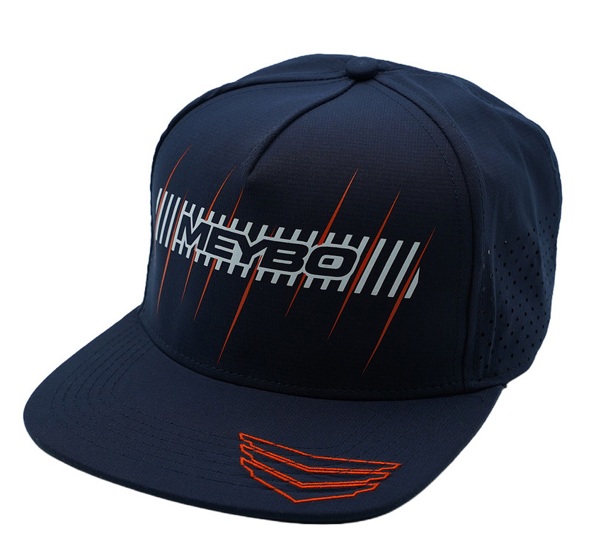 Meybo Victory Trucker Cap Snap Back Navy Blue