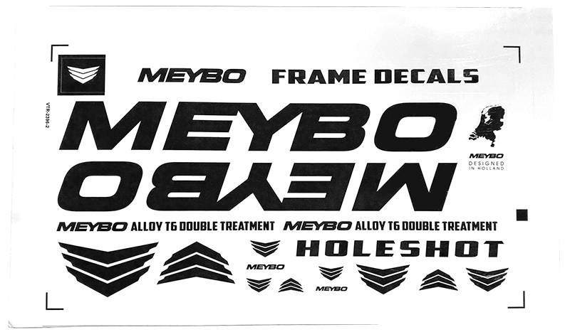 Meybo Universal Frame Sticker Kit