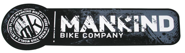 Mankind Ramp Sticker Black/Grey