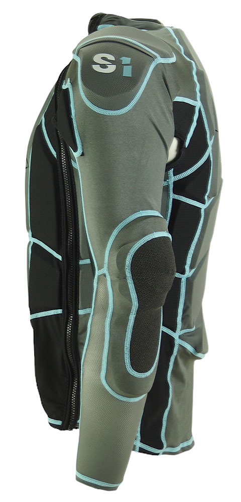 S1 Elite Hi Impact Race Safety Jacket V2 Blue Youth