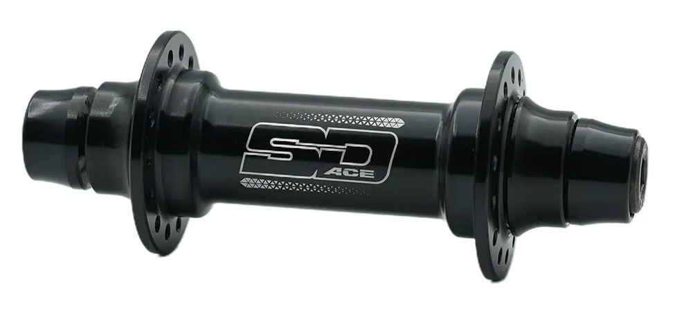 SD Ace V2 Front 10mm Hub Black