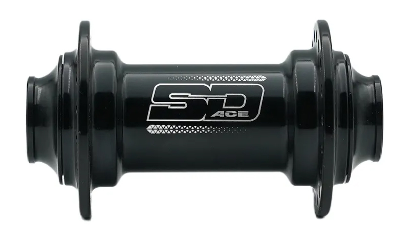 SD Ace V2 Front 20mm Hub 36 Hole Black