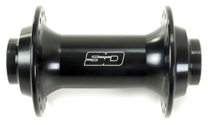 SD Ace Pro Front 20mm Hub 36 Hole Black