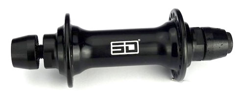 SD Ace Pro Front 3/8 Hub 36 Hole Black