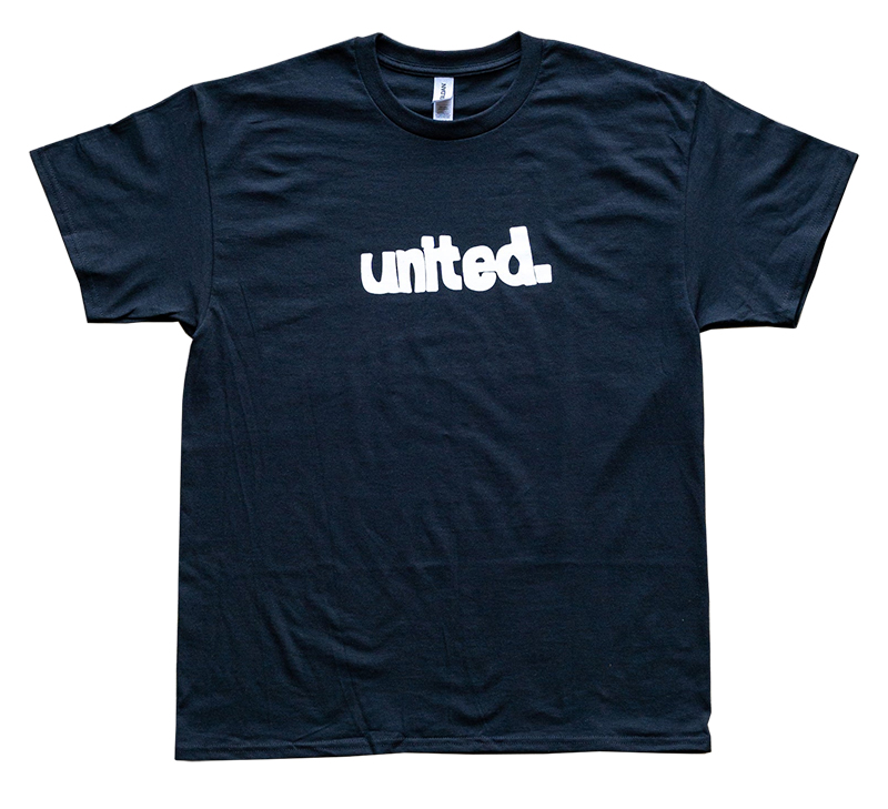 United Coastin T-Shirt Black/White